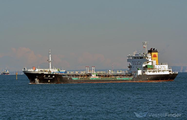 sanko maru (Oil Products Tanker) - IMO 9851385, MMSI 431012773, Call Sign JD4549 under the flag of Japan