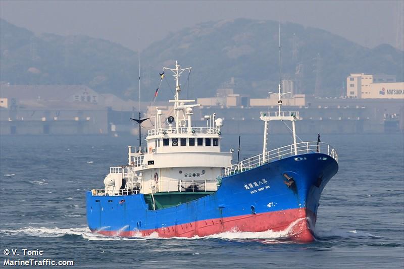 kaiyo maru no.8 (Fishing Vessel) - IMO 7036450, MMSI 431501435, Call Sign JRAR under the flag of Japan