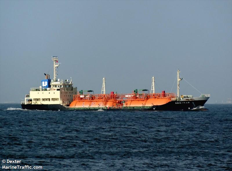 21kousinmaru (LPG Tanker) - IMO 9372779, MMSI 431501835, Call Sign JD2168 under the flag of Japan