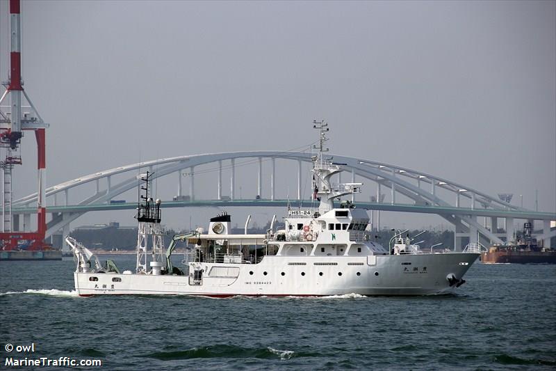 toyoshio maru (Fishing Support Vessel) - IMO 9384423, MMSI 432575000, Call Sign 7JBU under the flag of Japan