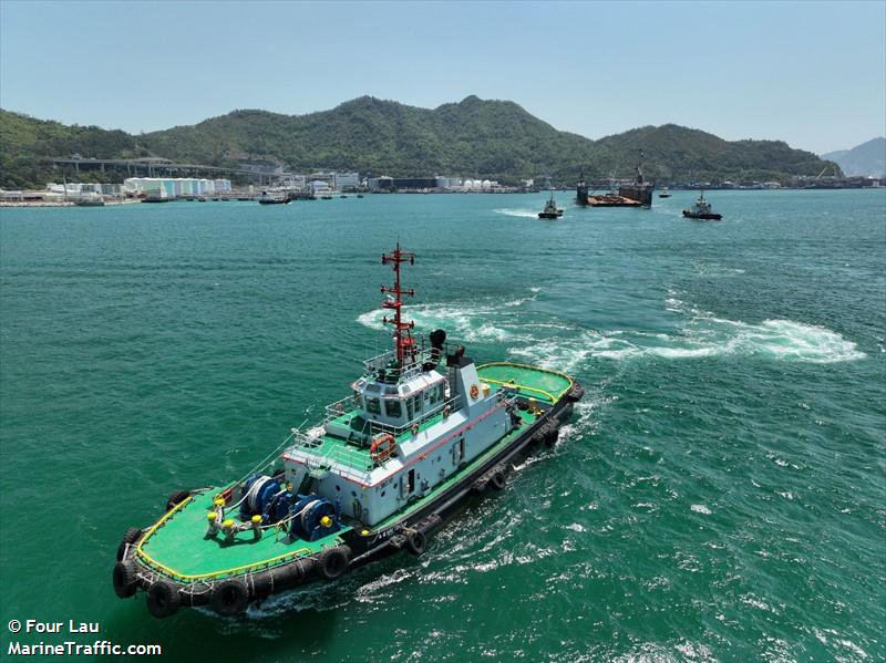 hai tong (Tug) - IMO 9485071, MMSI 477046500, Call Sign URDR7 under the flag of Hong Kong