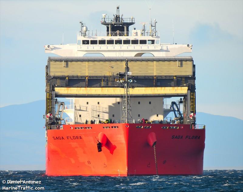 saga flora (General Cargo Ship) - IMO 9502348, MMSI 477151500, Call Sign VRRM5 under the flag of Hong Kong