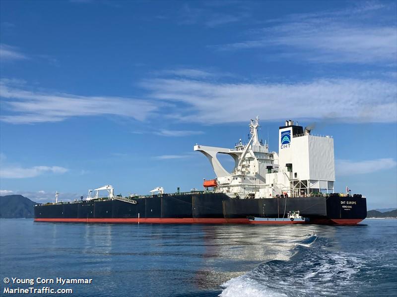 dht europe (Crude Oil Tanker) - IMO 9315159, MMSI 477538500, Call Sign VRTG5 under the flag of Hong Kong