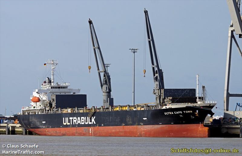 ultra cape town (General Cargo Ship) - IMO 9660152, MMSI 477608700, Call Sign VRMB5 under the flag of Hong Kong