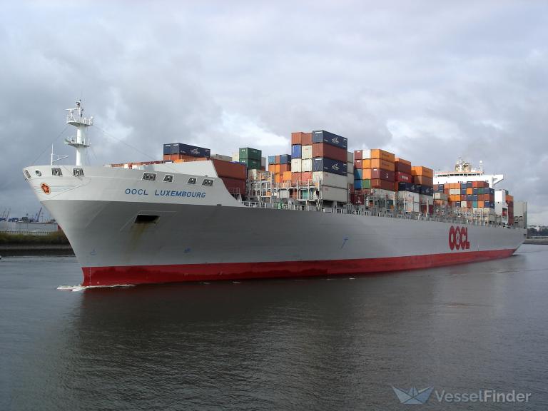 oocl luxembourg (Container Ship) - IMO 9417270, MMSI 477738600, Call Sign VRGO3 under the flag of Hong Kong