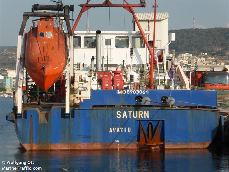 saturn (General Cargo Ship) - IMO 8903064, MMSI 518791000, Call Sign E5U2738 under the flag of Cook Islands