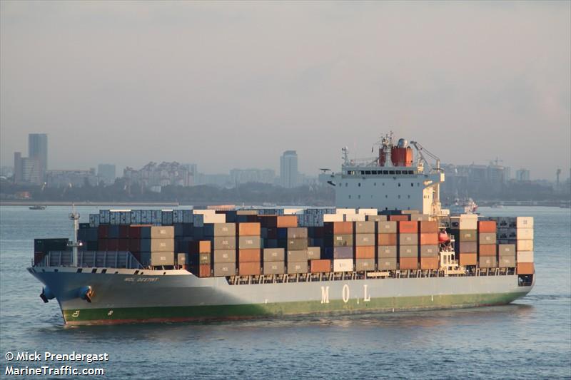 navios destiny (Container Ship) - IMO 9352418, MMSI 538003278, Call Sign V7PS5 under the flag of Marshall Islands