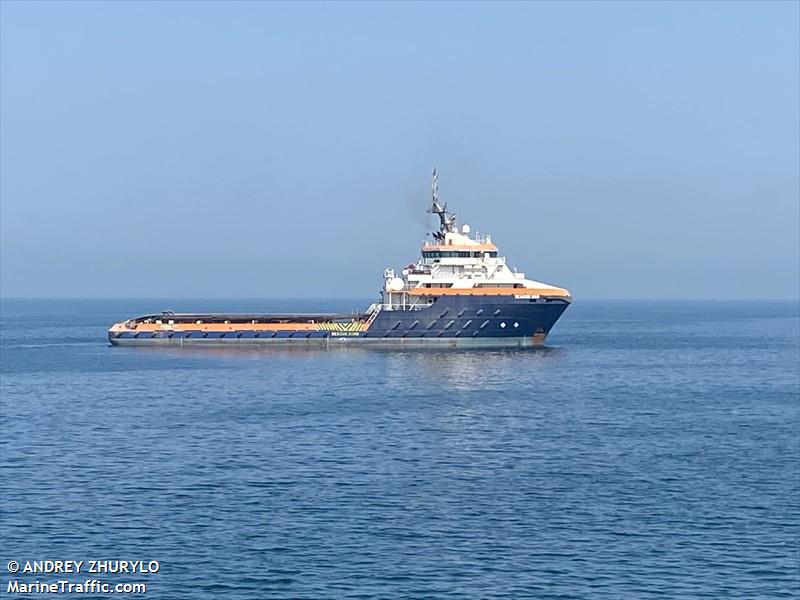 seacor 888 (Offshore Tug/Supply Ship) - IMO 9503110, MMSI 538006991, Call Sign V7TX6 under the flag of Marshall Islands