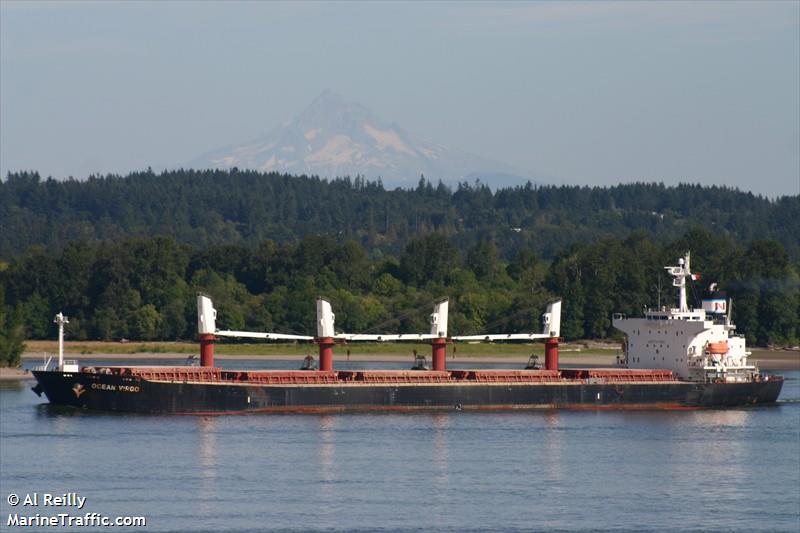 am ocean silver (Bulk Carrier) - IMO 9288497, MMSI 538007642, Call Sign V7YP3 under the flag of Marshall Islands