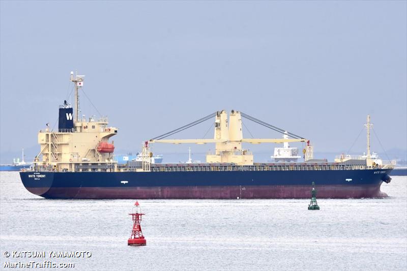 white tomony (General Cargo Ship) - IMO 9695810, MMSI 548979000, Call Sign DUKA under the flag of Philippines