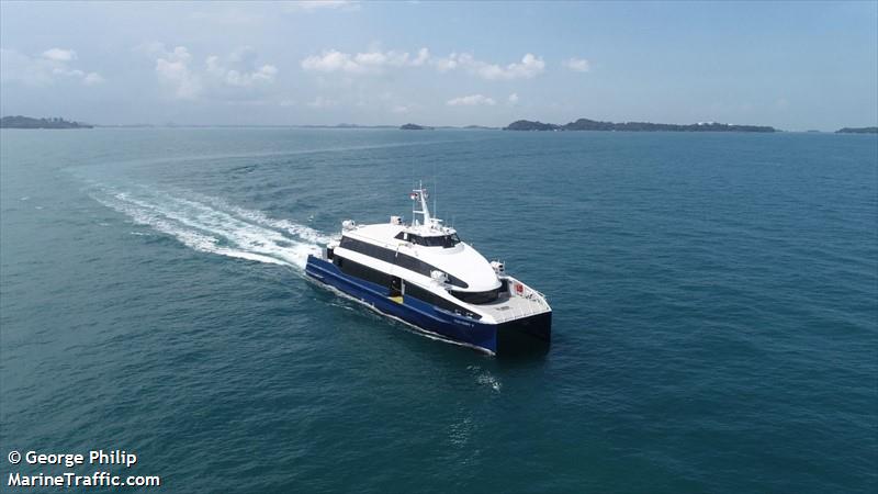 flex ferry x (Passenger Ship) - IMO 9877250, MMSI 563070460, Call Sign 9V6628 under the flag of Singapore