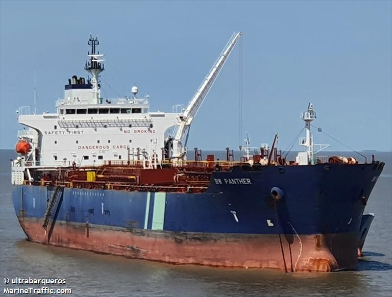bw panther (Chemical/Oil Products Tanker) - IMO 9694464, MMSI 564966000, Call Sign 9V2552 under the flag of Singapore