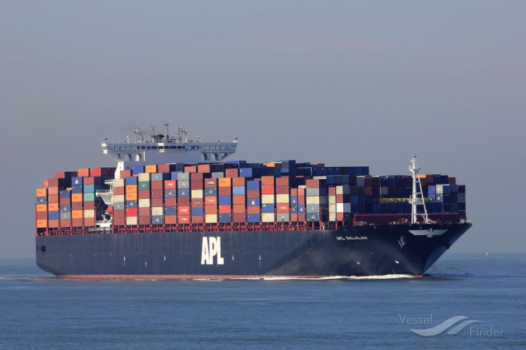 apl salalah (Container Ship) - IMO 9462029, MMSI 566410000, Call Sign 9V9400 under the flag of Singapore