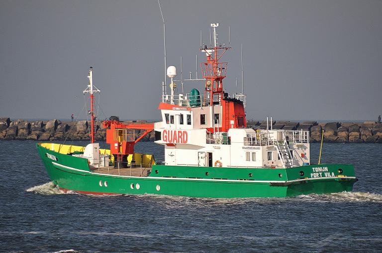 tonijn guard vsl (Buoy/Lighthouse Vessel) - IMO 7505358, MMSI 577179000, Call Sign YJTL3 under the flag of Vanuatu