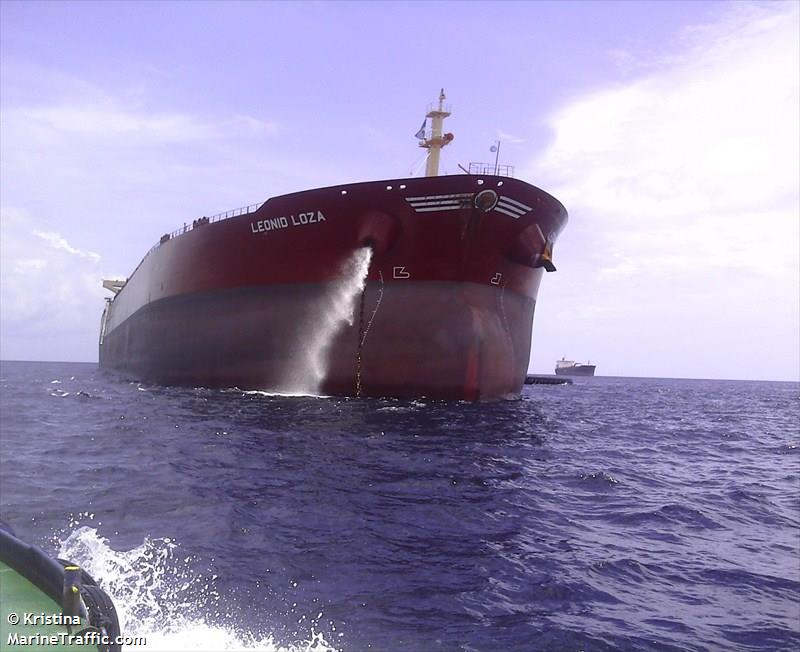 leonid loza (Crude Oil Tanker) - IMO 9412347, MMSI 636014351, Call Sign A8TG9 under the flag of Liberia