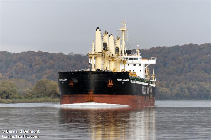 armia krajowa (Bulk Carrier) - IMO 9708033, MMSI 636017070, Call Sign D5JD7 under the flag of Liberia