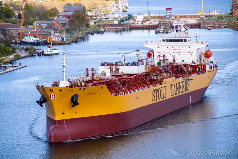 stolt acer (Chemical/Oil Products Tanker) - IMO 9272668, MMSI 636017838, Call Sign D5MY2 under the flag of Liberia