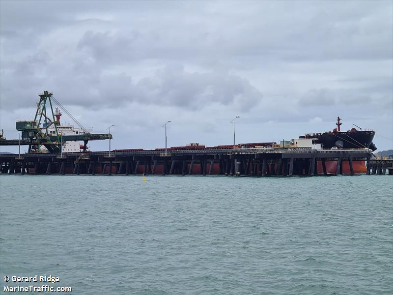 quorn (Bulk Carrier) - IMO 9493860, MMSI 636018374, Call Sign D5PK6 under the flag of Liberia