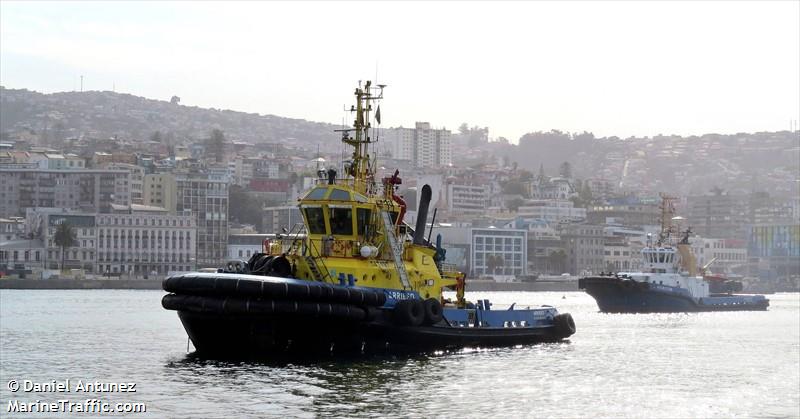 arriero (Tug) - IMO 9753131, MMSI 725002954, Call Sign CA7497 under the flag of Chile