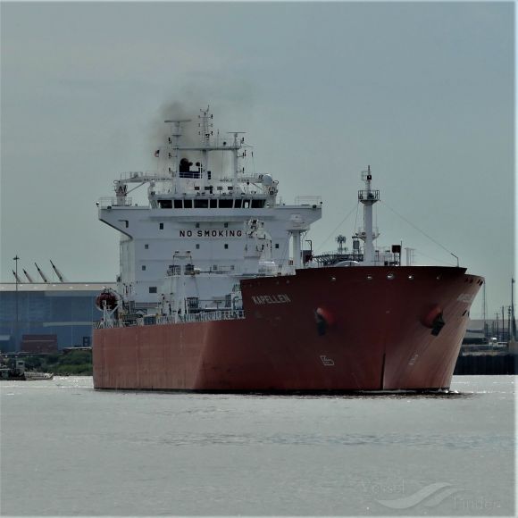 kapellen (LPG Tanker) - IMO 9719290, MMSI 205736000, Call Sign ONJG under the flag of Belgium