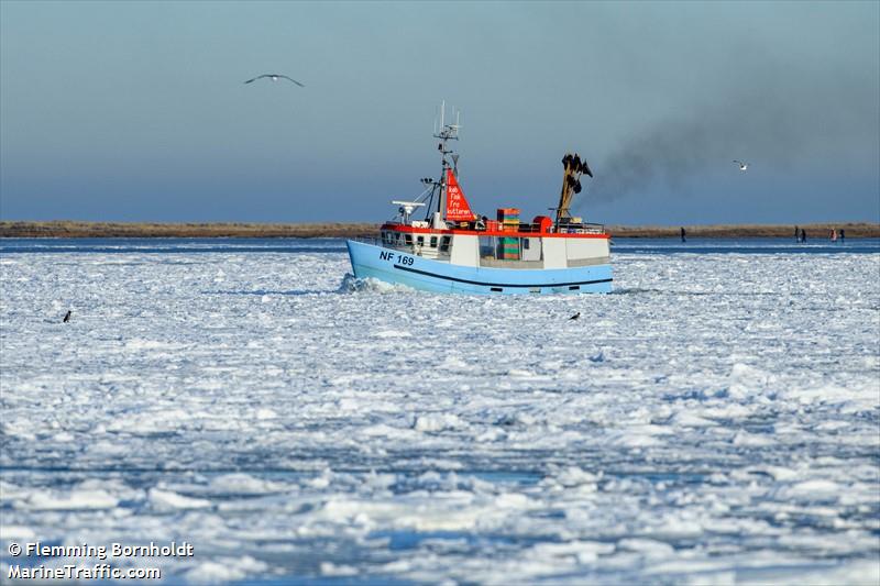 nf169 janne (Fishing vessel) - IMO , MMSI 219011765, Call Sign XP-4400 under the flag of Denmark