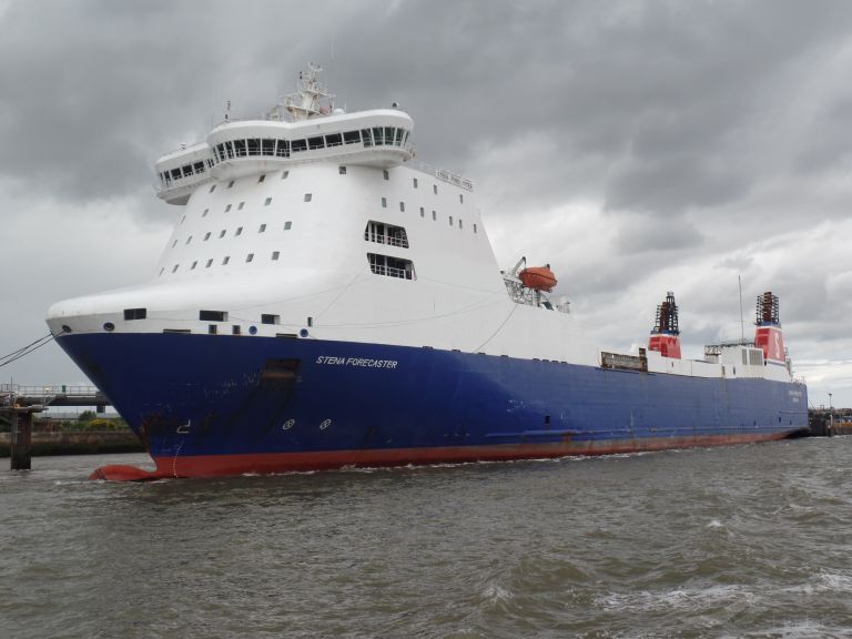 stena forecaster (Ro-Ro Cargo Ship) - IMO 9214678, MMSI 219027065, Call Sign OYWT2 under the flag of Denmark