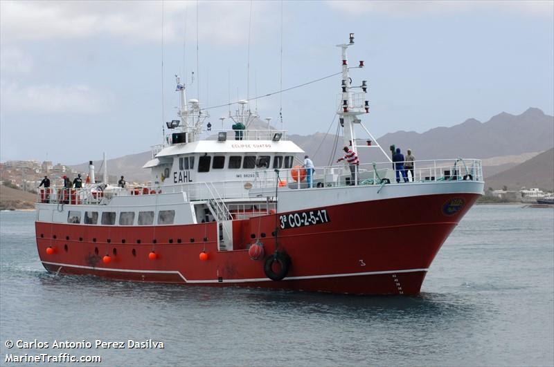eclipse cuatro (Fishing Vessel) - IMO 9829320, MMSI 224406000, Call Sign EAHL under the flag of Spain