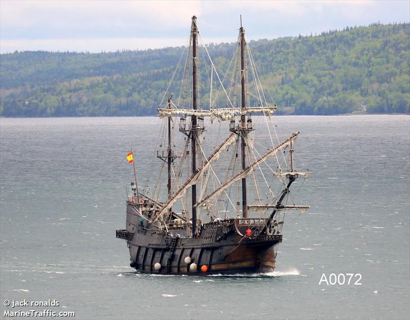 galeon andalucia (Leisure Vessels) - IMO 9578115, MMSI 225356000, Call Sign EAIZ under the flag of Spain