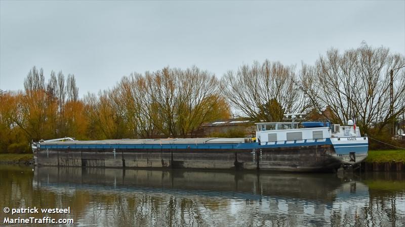 alain (Cargo ship) - IMO , MMSI 226001470, Call Sign FM2106 under the flag of France