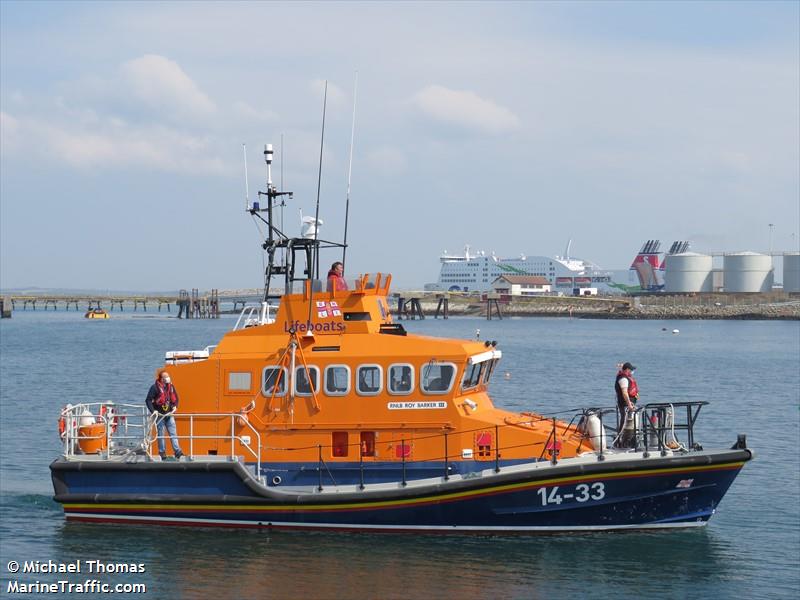 rnli lifeboat 14-33 (SAR) - IMO , MMSI 235003642, Call Sign VSLW9 under the flag of United Kingdom (UK)