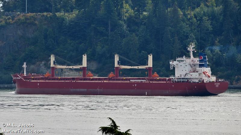 cape cross (Bulk Carrier) - IMO 9698305, MMSI 235102465, Call Sign 2HCI3 under the flag of United Kingdom (UK)