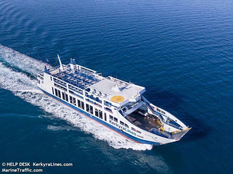alkinoos (Passenger/Ro-Ro Cargo Ship) - IMO 8989290, MMSI 237561800, Call Sign SY2488 under the flag of Greece