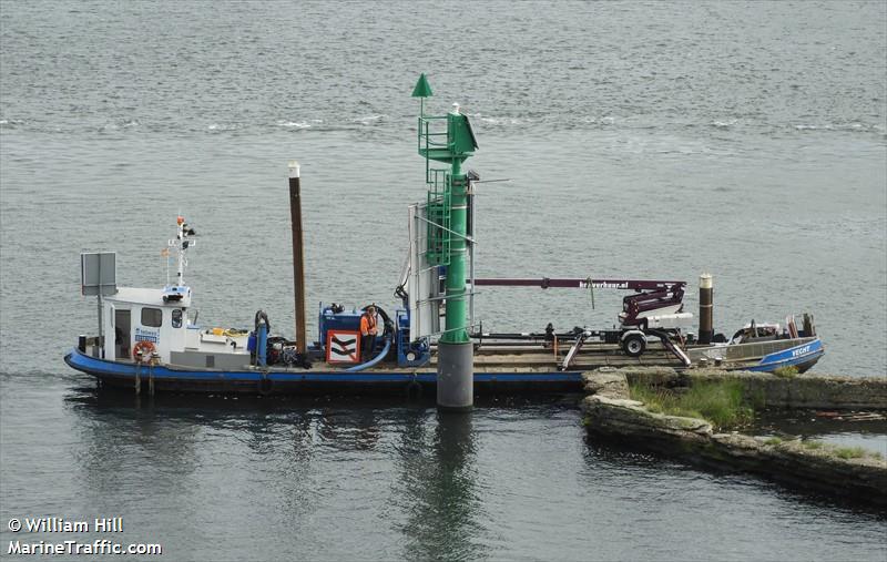 vecht (Dredging or UW ops) - IMO , MMSI 244870101, Call Sign PD4390 under the flag of Netherlands