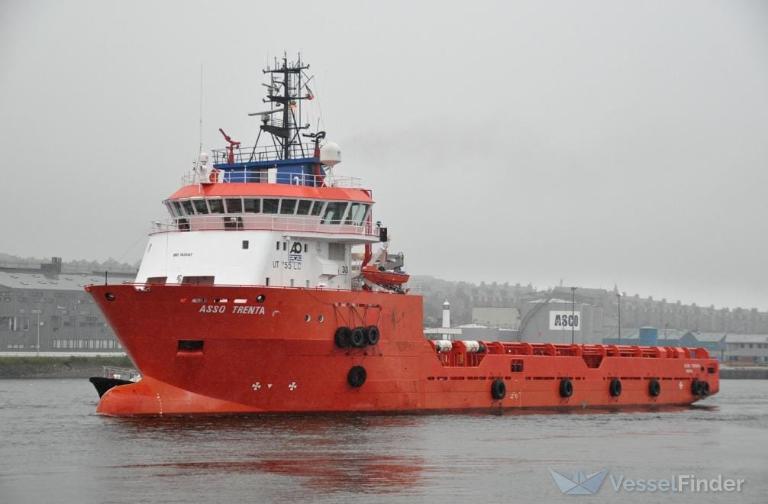 asso trenta (Offshore Tug/Supply Ship) - IMO 9429467, MMSI 247235800, Call Sign ICFE under the flag of Italy