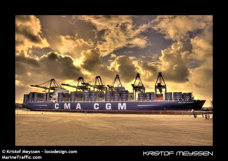 cma cgm pegasus (Container Ship) - IMO 9399210, MMSI 248013000, Call Sign 9HA2126 under the flag of Malta