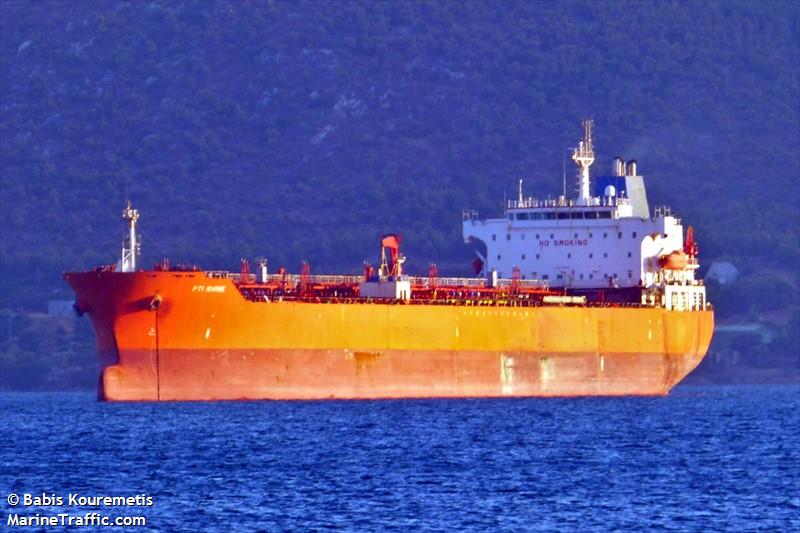 pti rhine (Chemical/Oil Products Tanker) - IMO 9313462, MMSI 249974000, Call Sign 9HA4456 under the flag of Malta