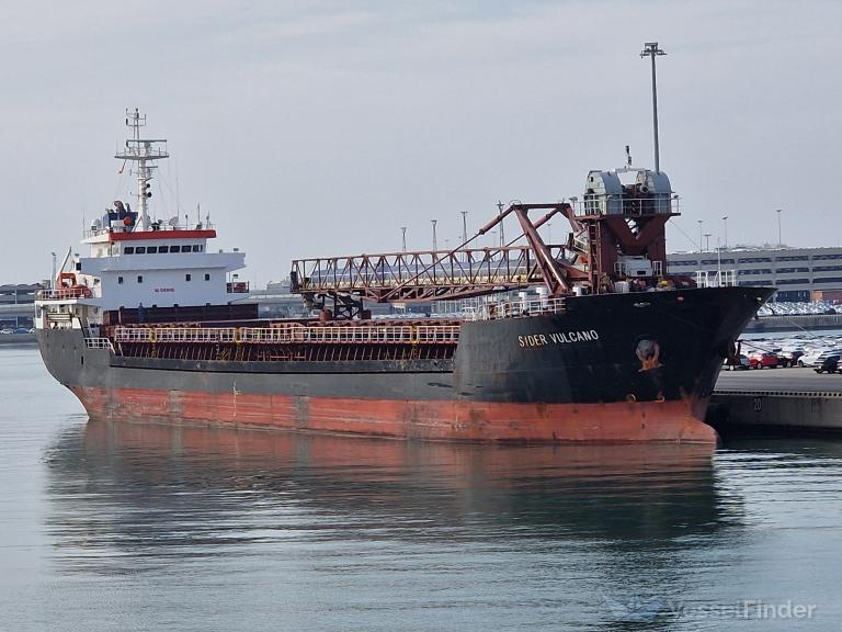 sider vulcano (Self Discharging Bulk Carrier) - IMO 9486312, MMSI 255806026, Call Sign CQIO9 under the flag of Madeira