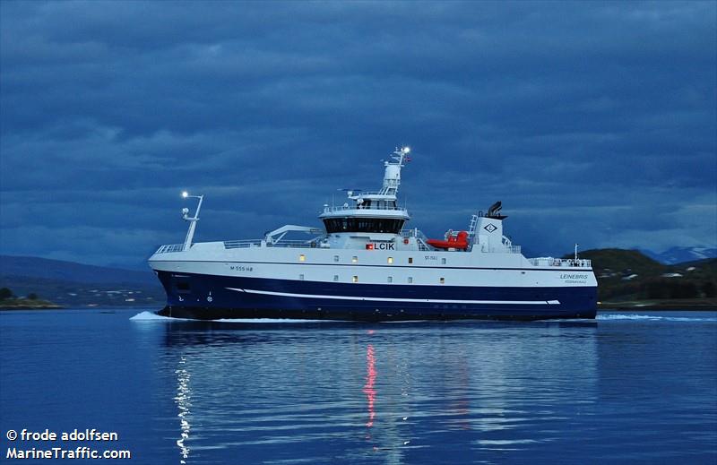 leinebris (Fishing Vessel) - IMO 9718703, MMSI 258174000, Call Sign LCIK under the flag of Norway