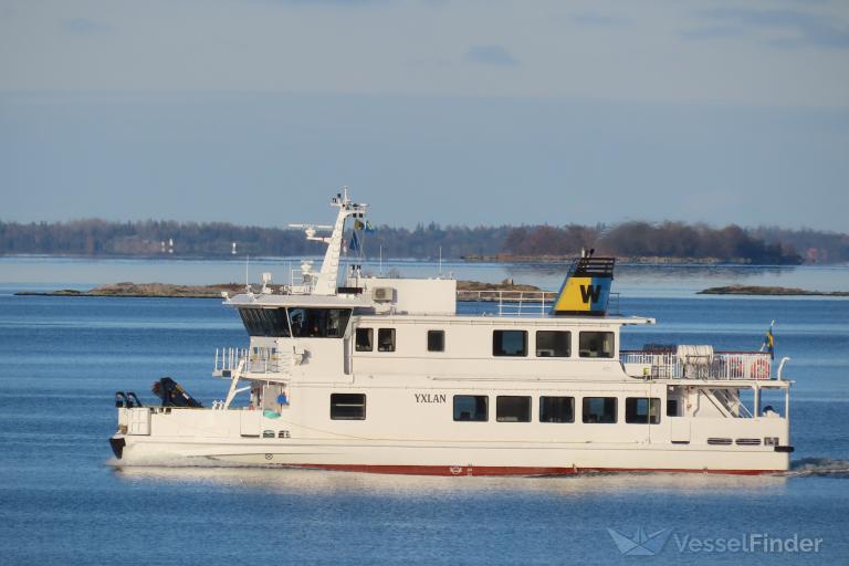 yxlan (Passenger ship) - IMO 9830501, MMSI 265811390, Call Sign SHKE under the flag of Sweden