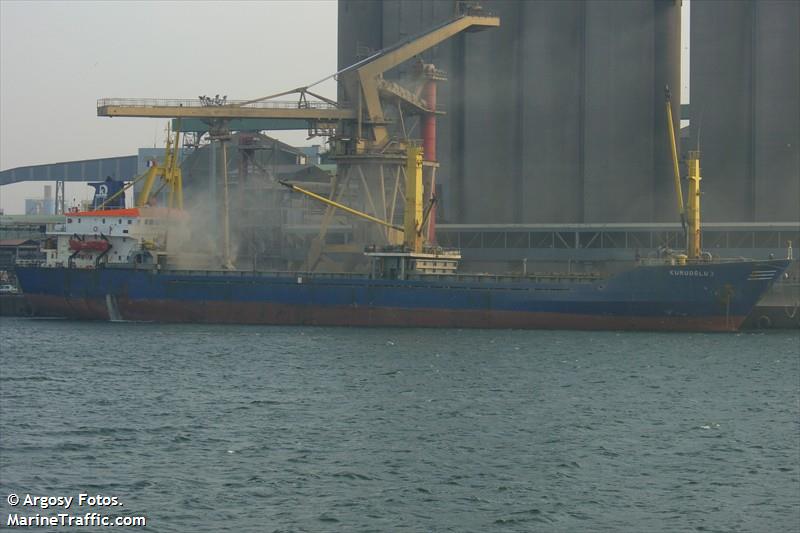 kuruoglu 3 (General Cargo Ship) - IMO 8512047, MMSI 271000325, Call Sign TCUR under the flag of Turkey