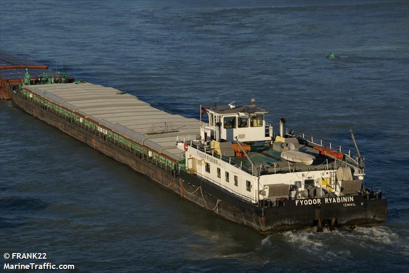 fedor ryabinin (Tanker) - IMO , MMSI 272037100, Call Sign UVSR under the flag of Ukraine