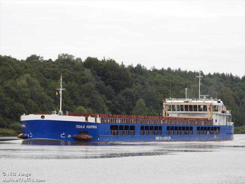 pola marina (General Cargo Ship) - IMO 9903865, MMSI 273214080, Call Sign UBVU5 under the flag of Russia