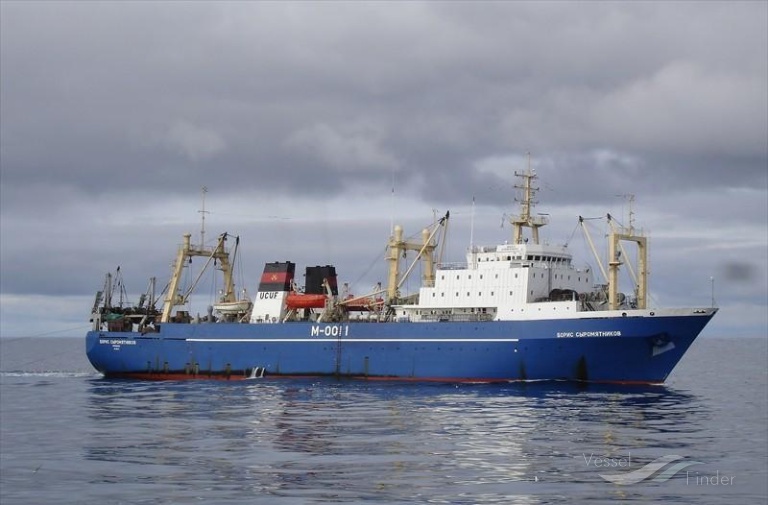 boris syromyatnikov (Fish Factory Ship) - IMO 8607414, MMSI 273529800, Call Sign UCUF under the flag of Russia