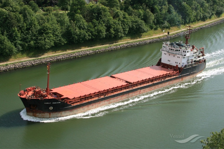 vasiliy shukshin (General Cargo Ship) - IMO 9057288, MMSI 312047000, Call Sign V3VP under the flag of Belize