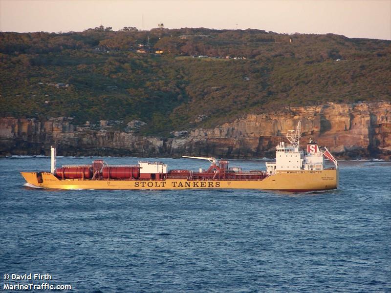 stolt stream (Chemical/Oil Products Tanker) - IMO 9169940, MMSI 319469000, Call Sign ZCSR under the flag of Cayman Islands