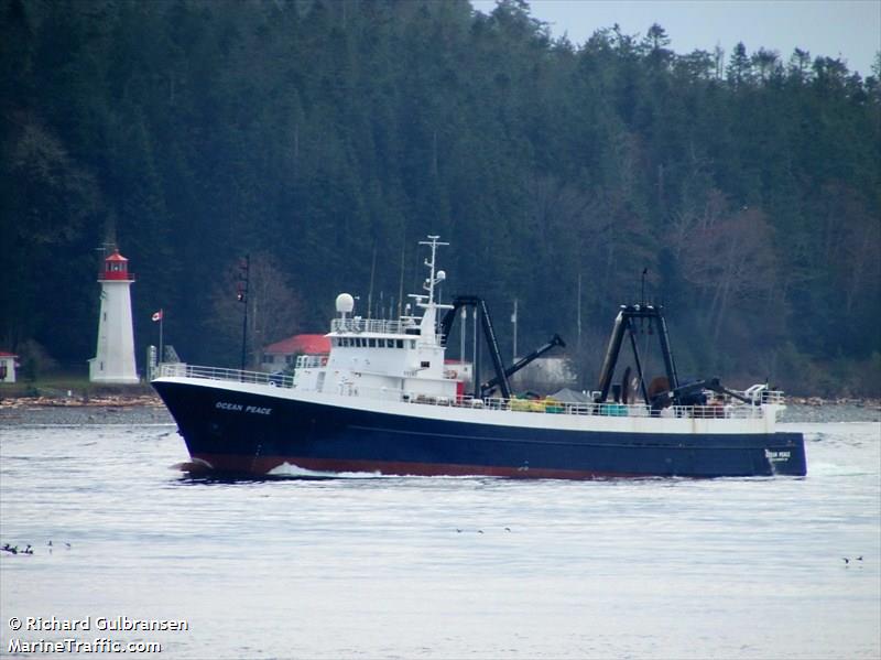 ocean peace (Fishing Vessel) - IMO 8417742, MMSI 338693000, Call Sign WAY5182 under the flag of USA
