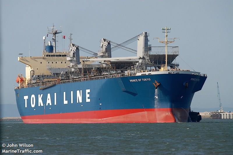 prince of tokyo (Wood Chips Carrier) - IMO 9167497, MMSI 351613000, Call Sign 3FSZ7 under the flag of Panama