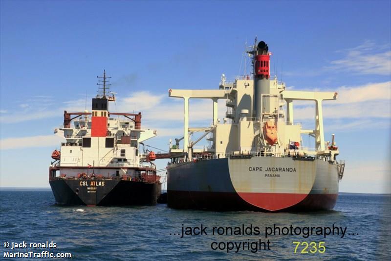 cape jacaranda (Bulk Carrier) - IMO 9446594, MMSI 355471000, Call Sign 3EWN8 under the flag of Panama