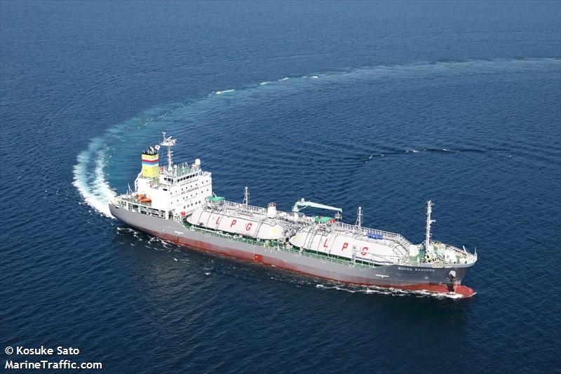 buena bandera (LPG Tanker) - IMO 9883558, MMSI 356292000, Call Sign 3FIK8 under the flag of Panama