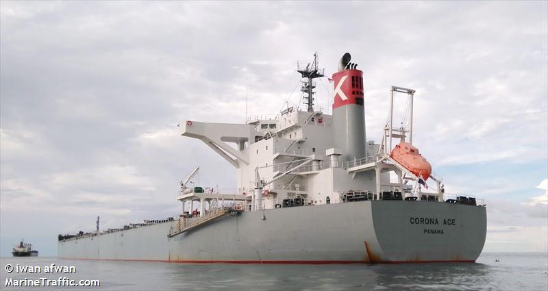 corona ace (Bulk Carrier) - IMO 9691527, MMSI 357173000, Call Sign 3ELE3 under the flag of Panama
